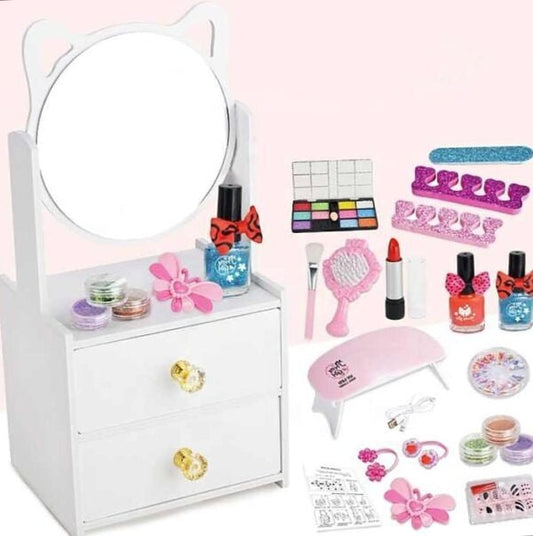 DIY Dressing Table Set For Girls 21+ Pcs - Toynix