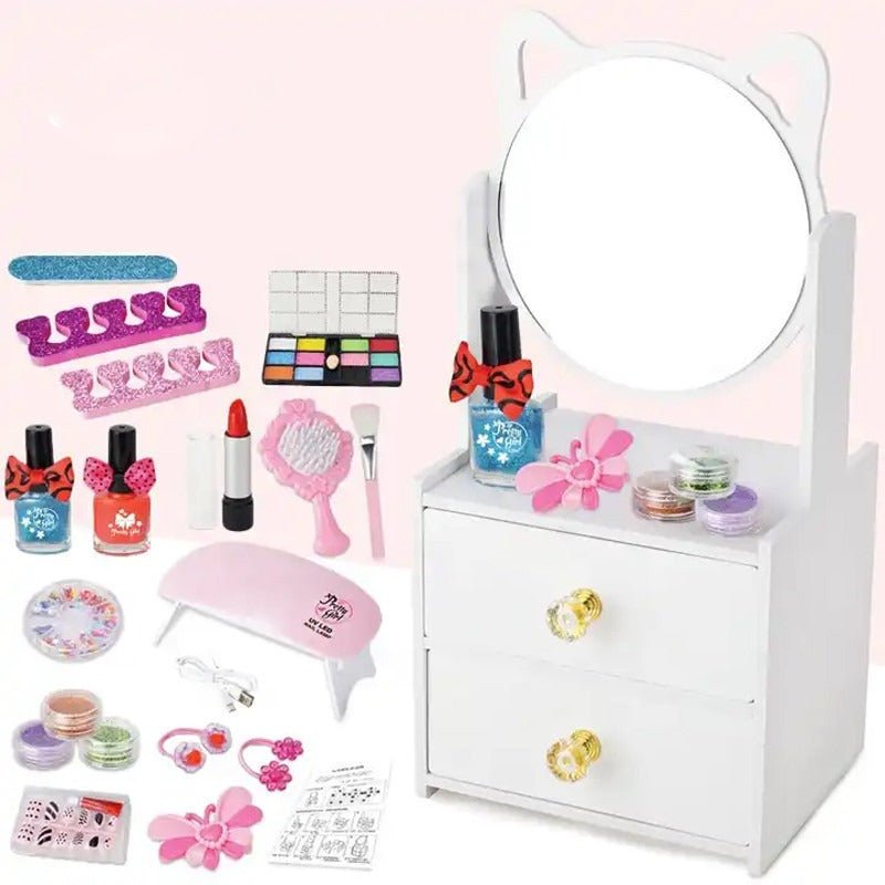 DIY Dressing Table Set For Girls 21+ Pcs - Toynix