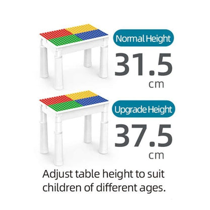 DIY Animal World Table Building Blocks 102 Pcs - Toynix