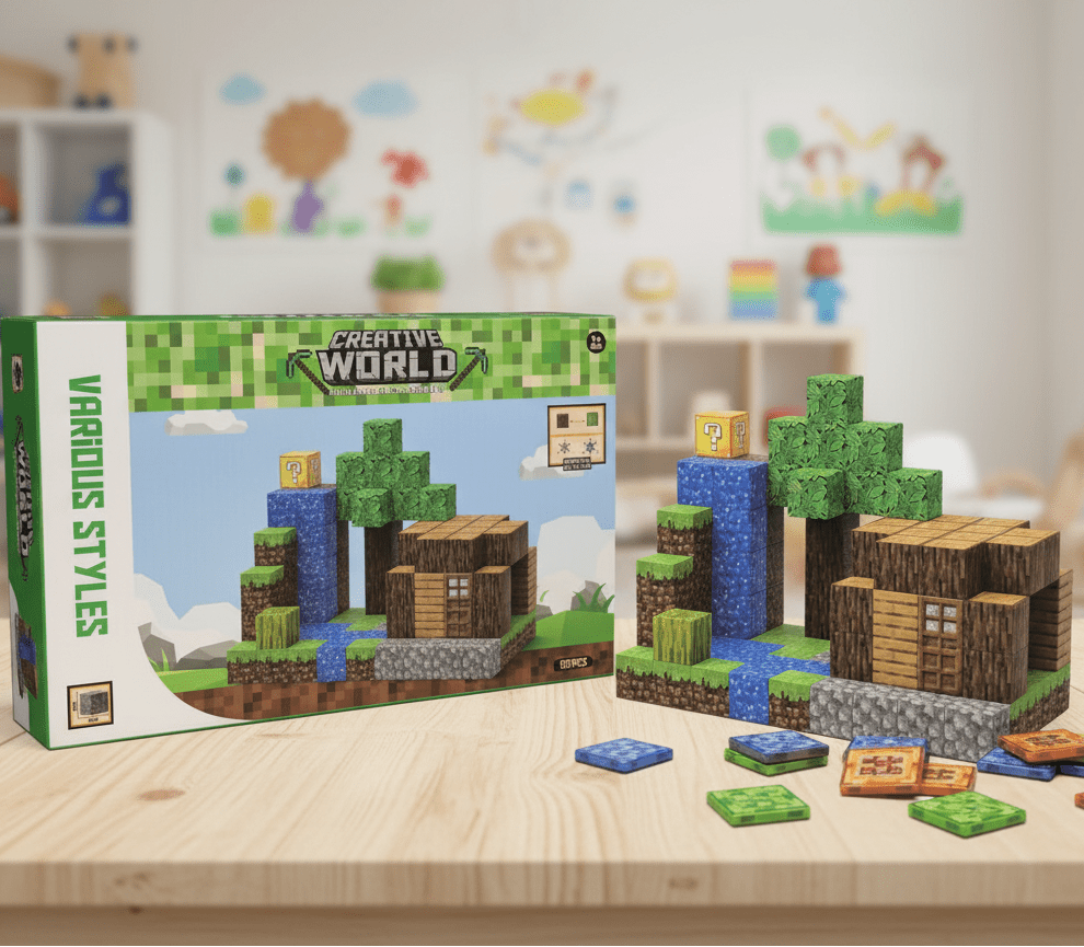 Minecraft Magnetic Building Blocks - Toynix