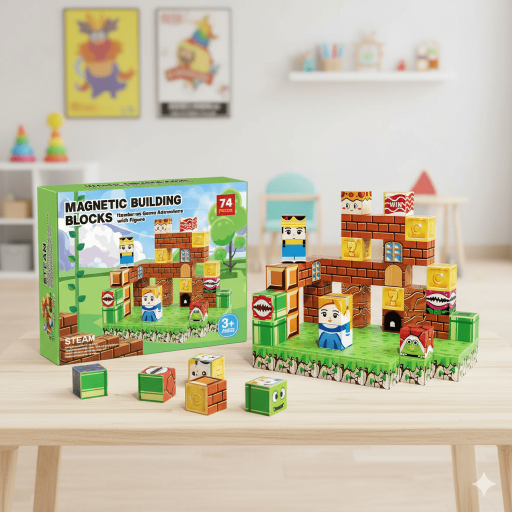 Minecraft Magnetic Building Blocks - Toynix