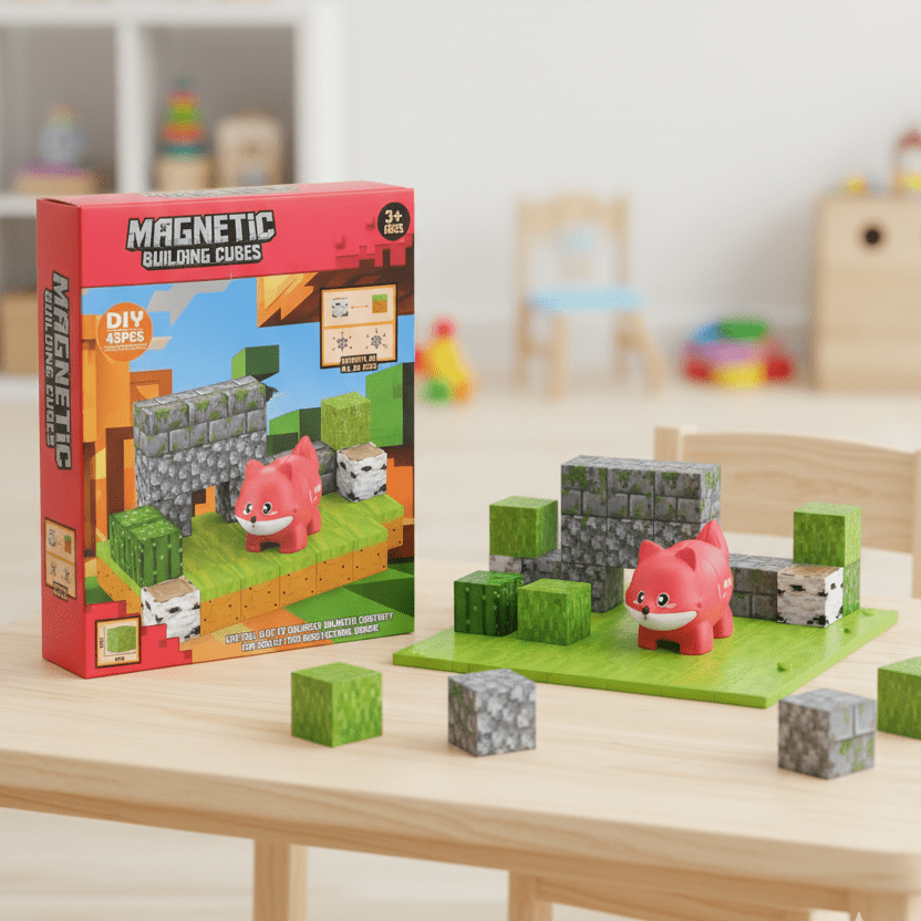 Minecraft Magnetic Building Blocks - Toynix