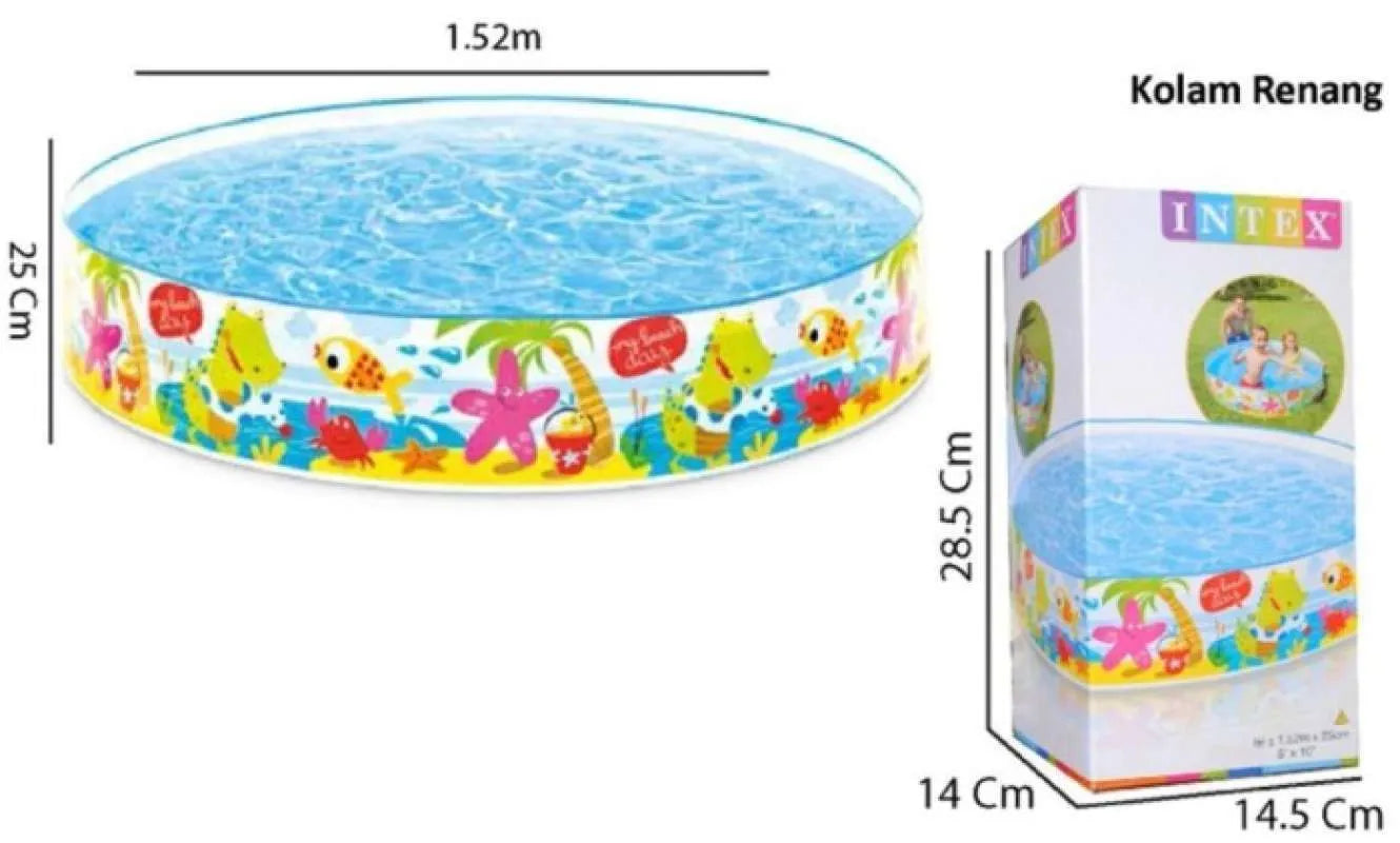 5FT DUCKLING SNAP SET POOL (56451) - Deliverrpk